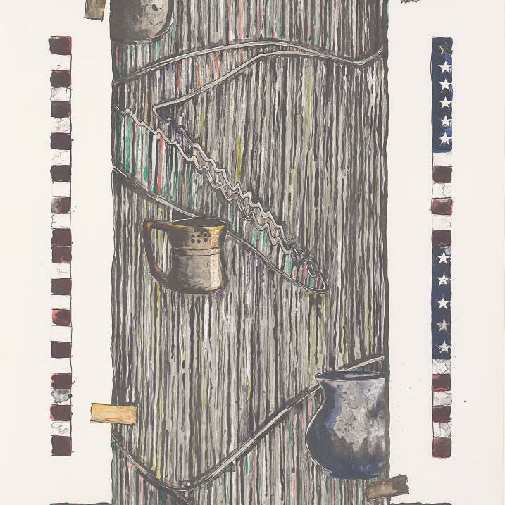 Jasper Johns — Чревовещатель (ULAE 233)