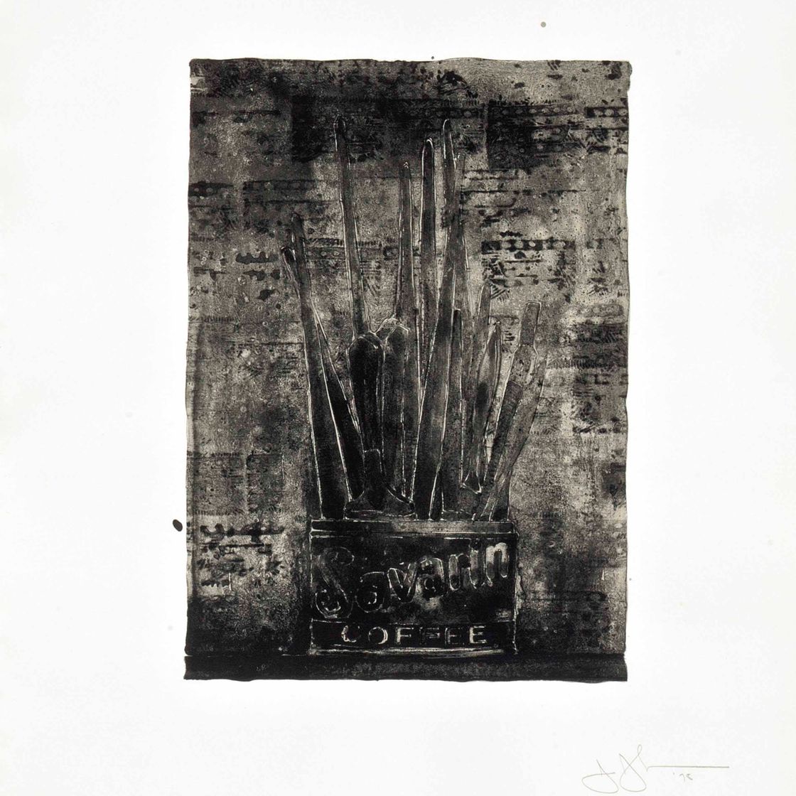 Jasper Johns — Саварин 1 (печенье)