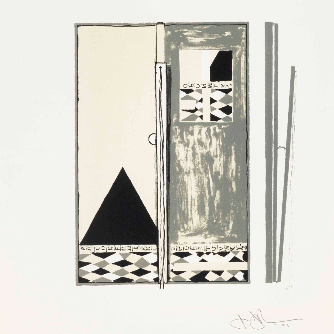 Jasper Johns — Погребальный костер 2