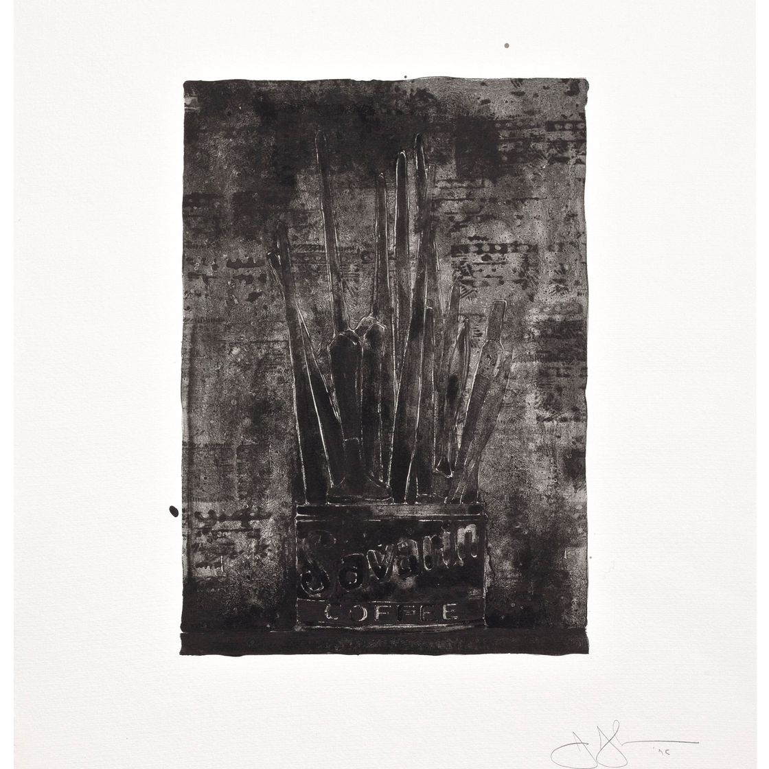 Jasper Johns — Саварин 1 (печенье)