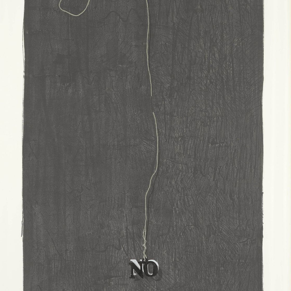 Jasper Johns — Нет (Gemini 128; ULAE 71)