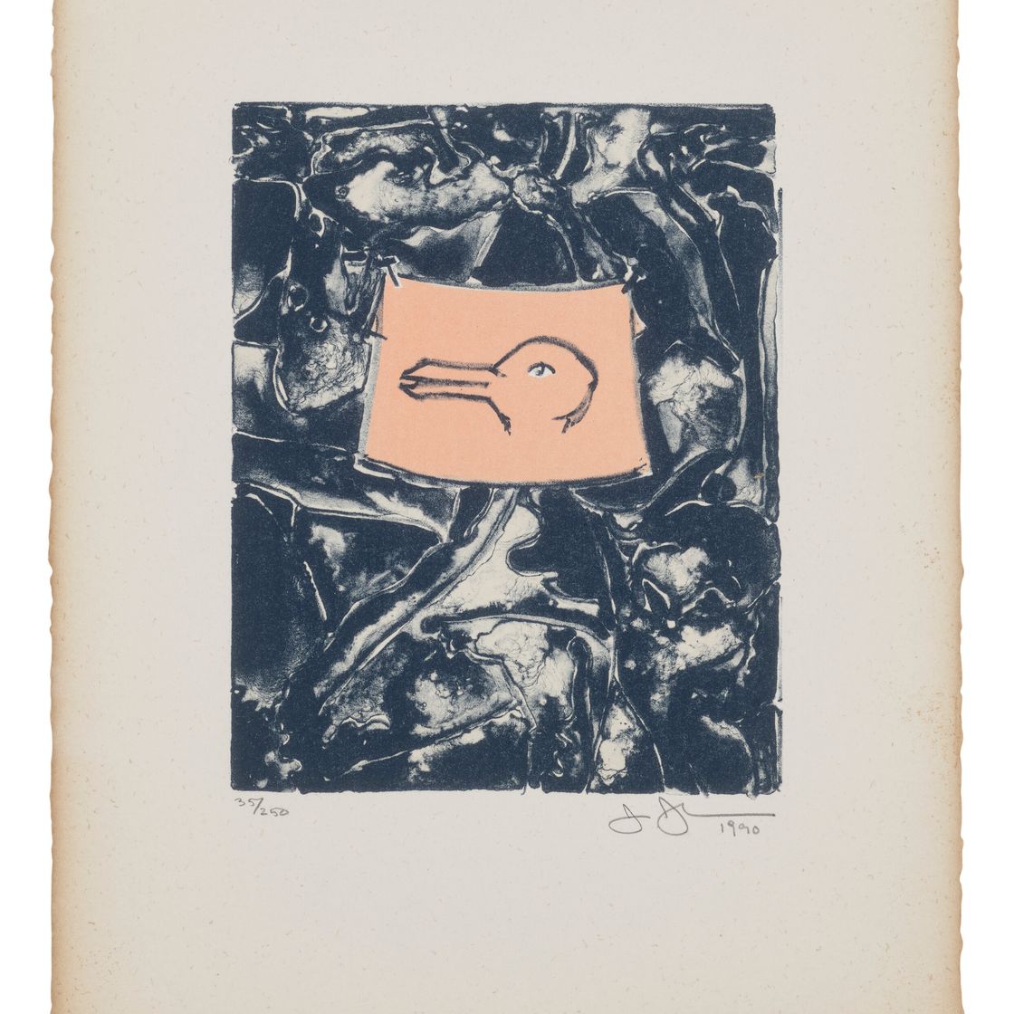 Jasper Johns — Без названия, из портфолио Харви Ганта, изображение 3
