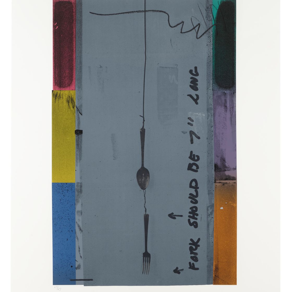 Jasper Johns — Фрагмент экрана