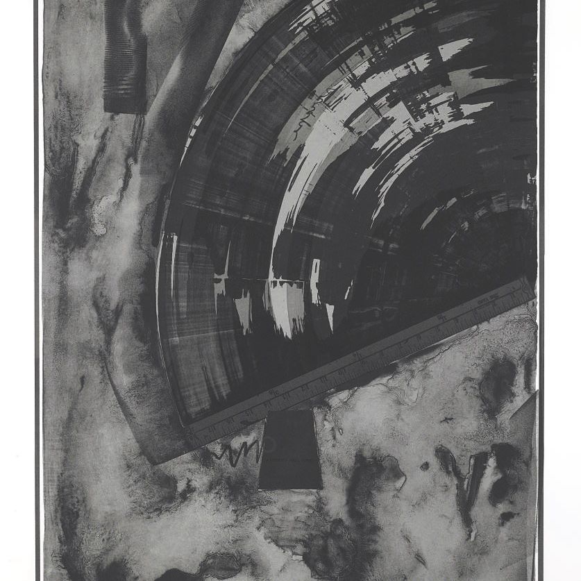Jasper Johns — Хорошо провести время, Чарли, Черный штат (ULAE 104)