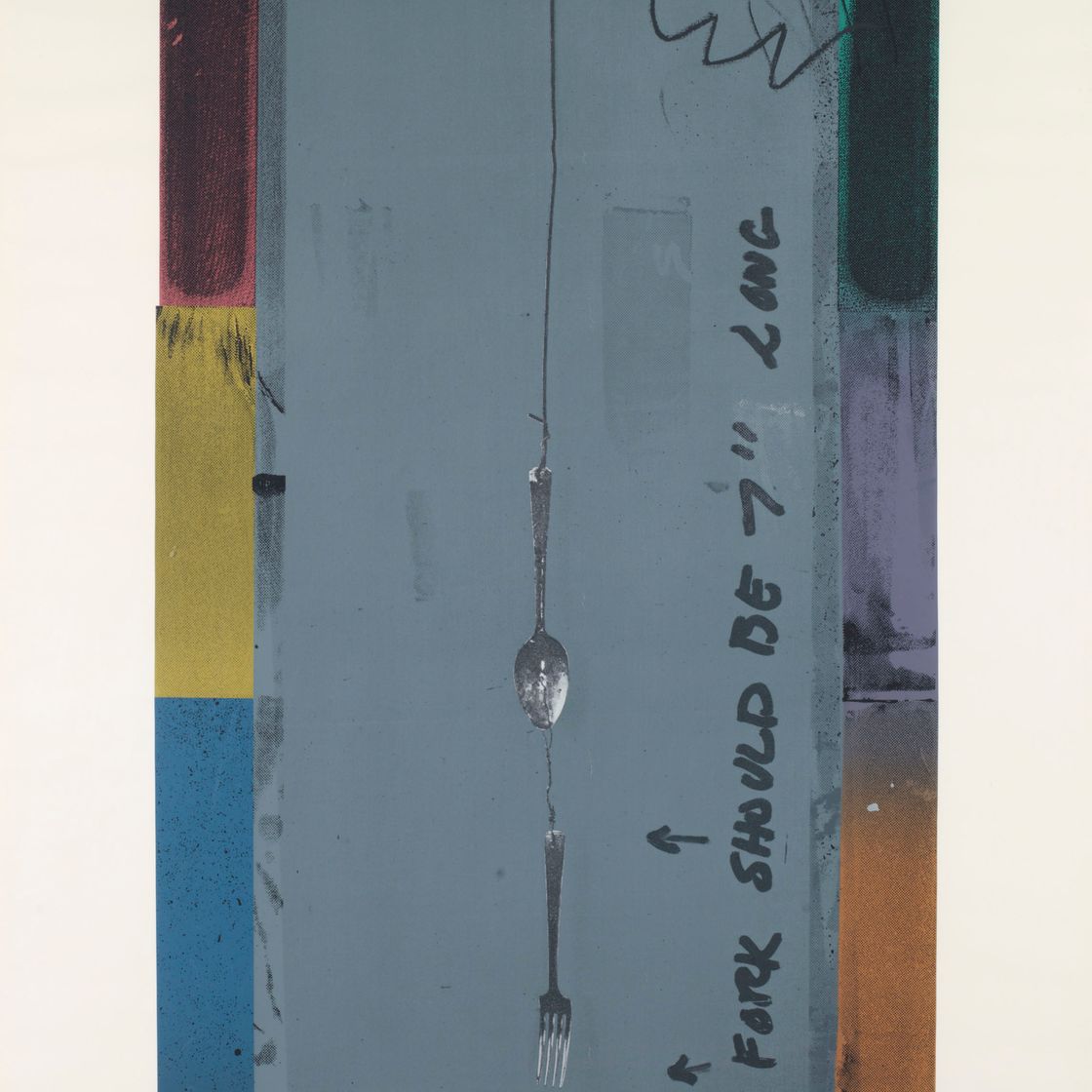Jasper Johns — Фрагмент экрана