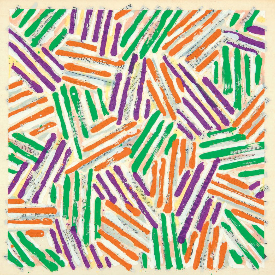 Jasper Johns — Без названия (Универсальные художественные издания с ограниченным тиражом S13)