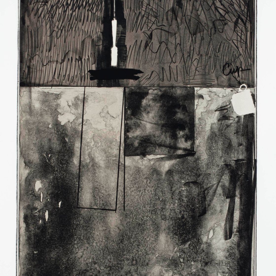 Jasper Johns — Состояние "черной зоны" (G. 355; ULAE 106)