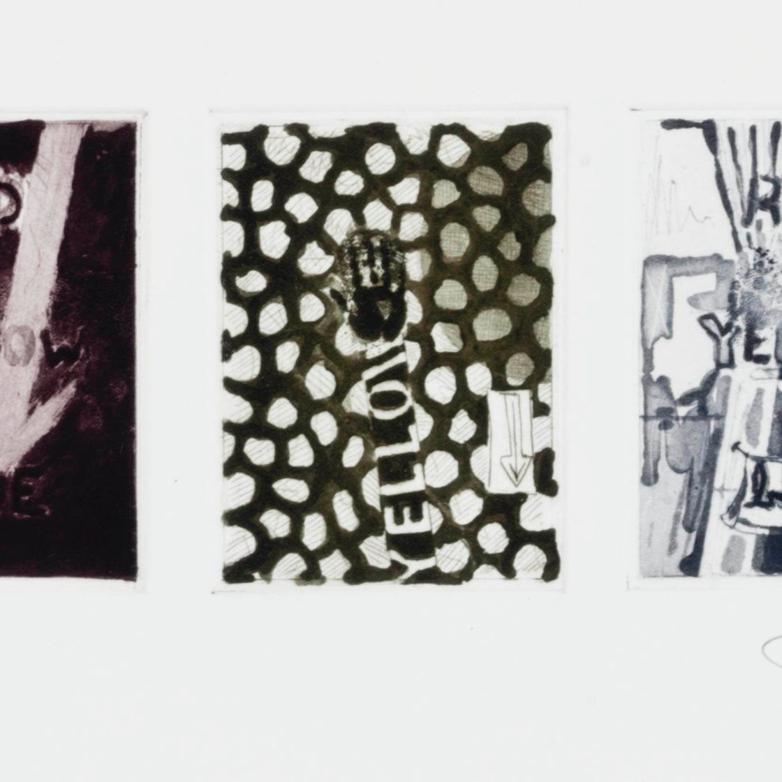 Jasper Johns — Без названия (ULAE 217)