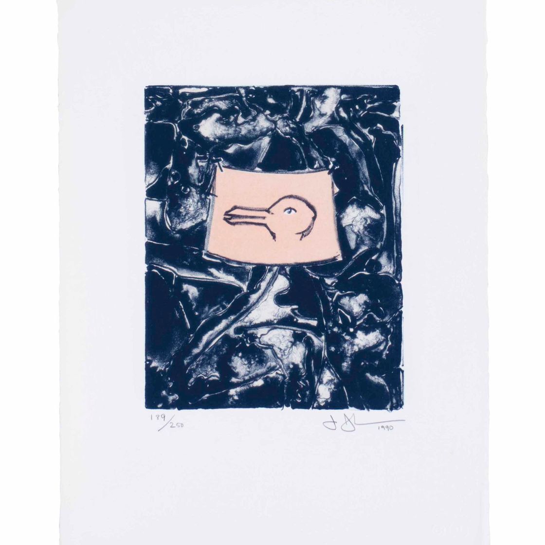 Jasper Johns — Без названия (из портфолио Харви Ганта)