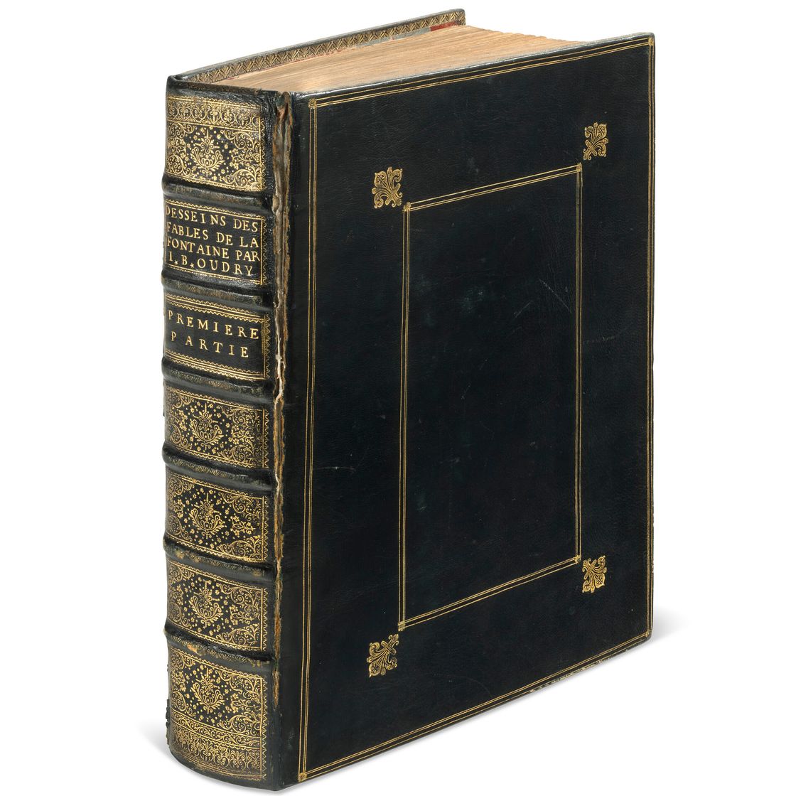 Jean Baptiste Oudry — Альбом с фронтисписом и 138 иллюстрациями к I-VI книгам басен Жана де Лафонтена, изображение 17