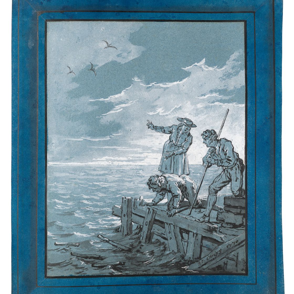 Jean Baptiste Oudry — Альбом с фронтисписом и 138 иллюстрациями к I-VI книгам басен Жана де Лафонтена, изображение 7