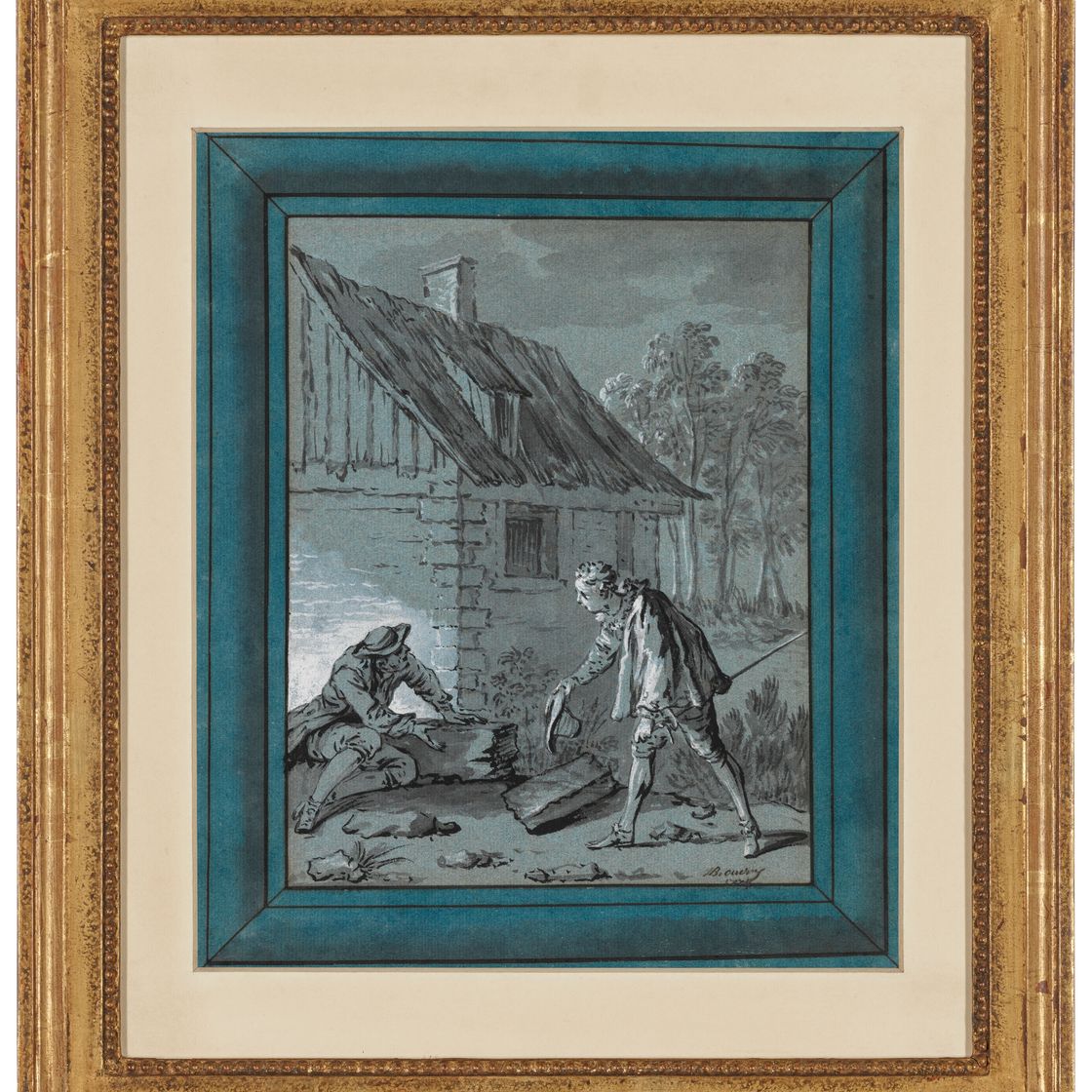 Jean Baptiste Oudry — Бельфегор в обличье Родерика и фермер Матео, изображение 2