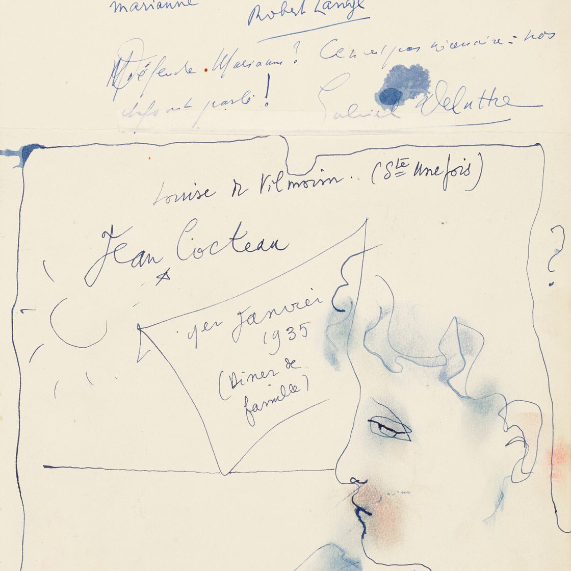 Jean Cocteau — Профиль человека, изображение 1