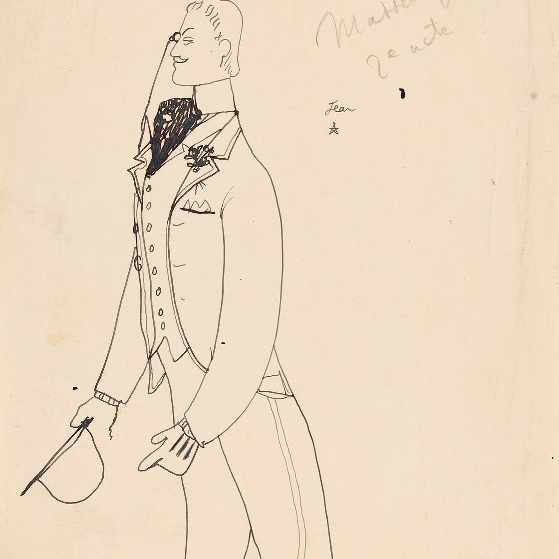Jean Cocteau — Человек с моноклем