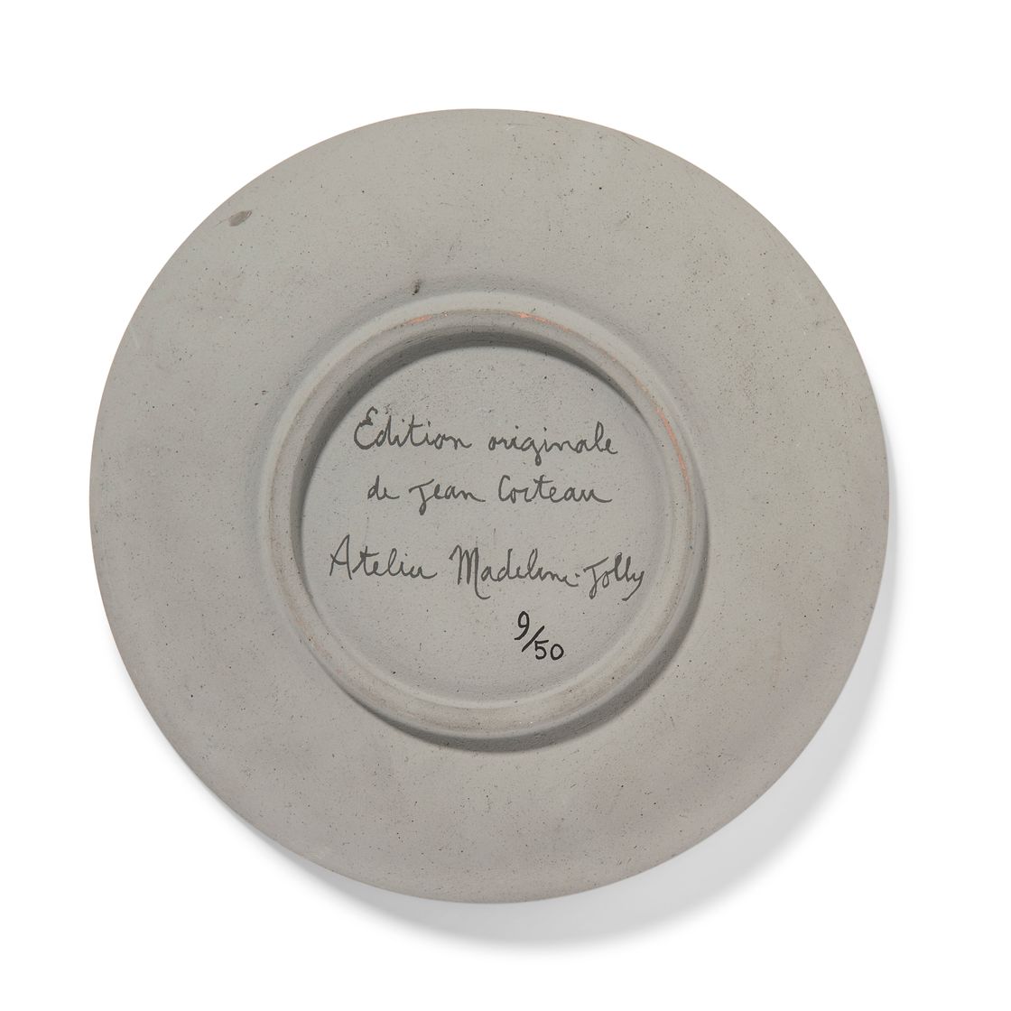 Jean Cocteau — Пара дополнительных тарелок (A.G. 220), изображение 2