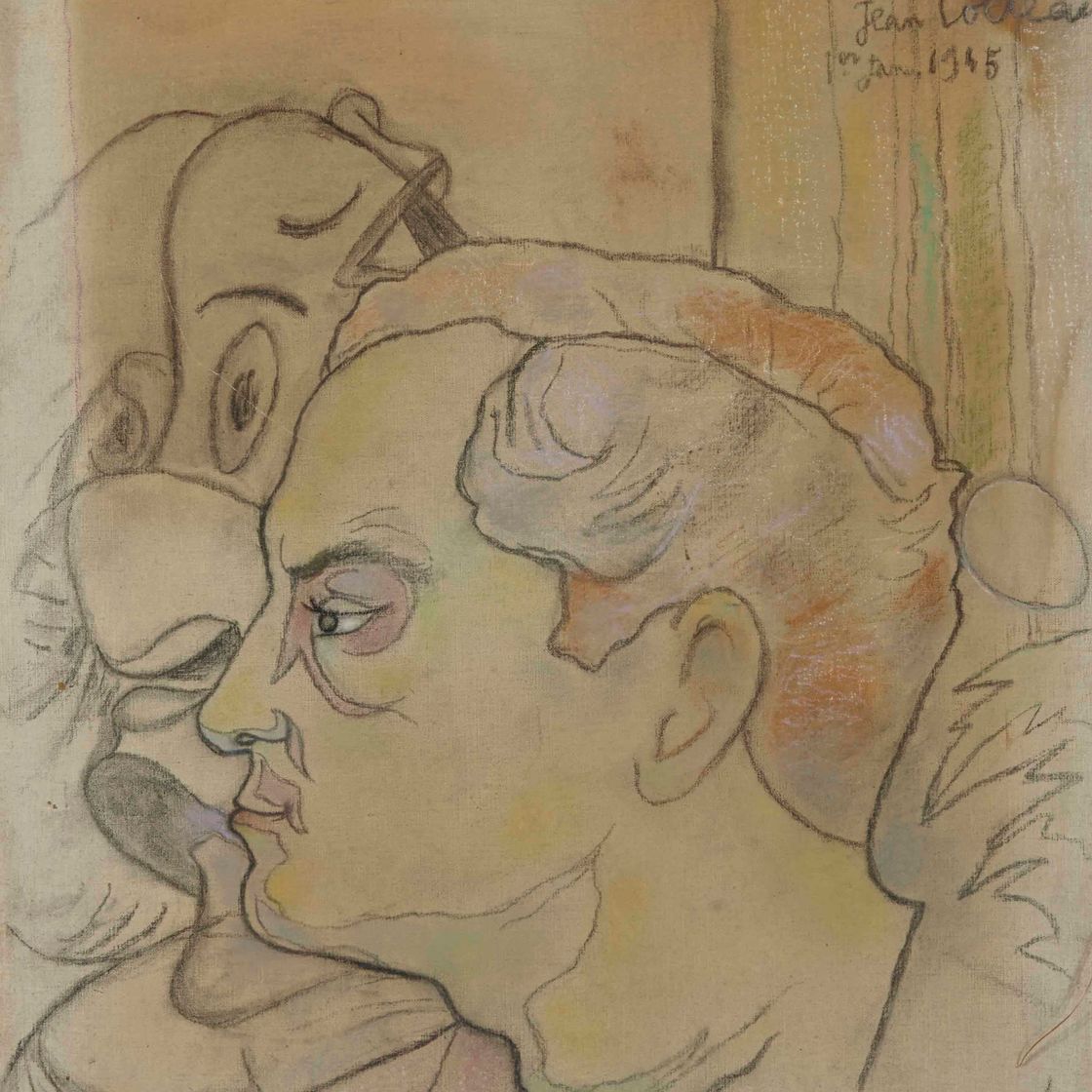 Jean Cocteau — Портрет Жоржа Гюгне