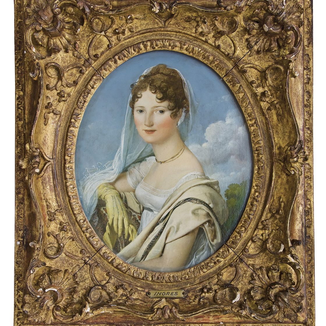 Jean Dominique Ingres — Портрет графини с улицы