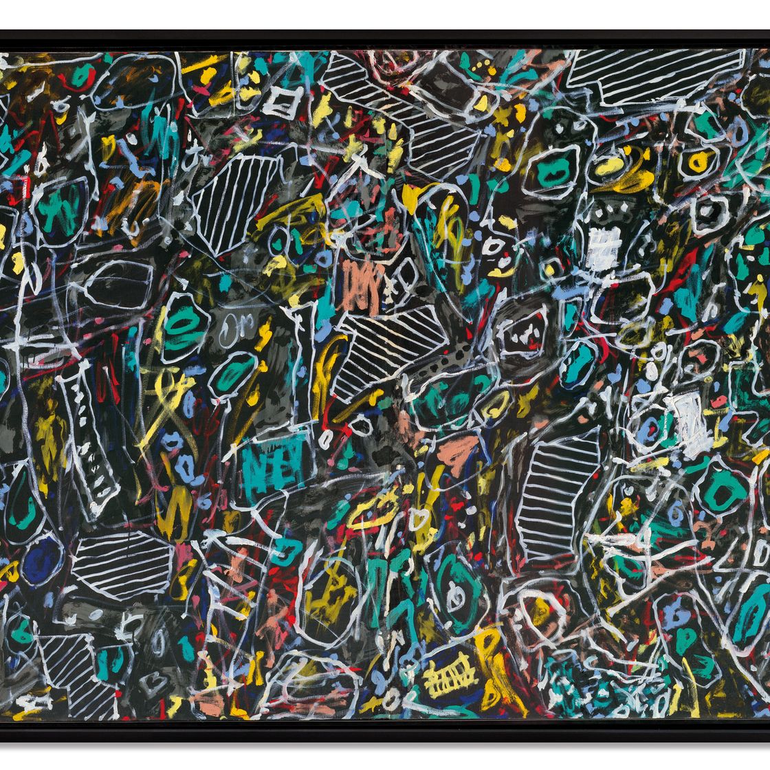 Jean Dubuffet — Пейзаж Па-де-Кале III (Пейзаж Па-де-Кале III ), изображение 1