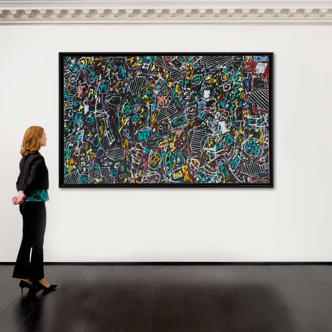 Jean Dubuffet — Пейзаж Па-де-Кале III (Пейзаж Па-де-Кале III ), изображение 2