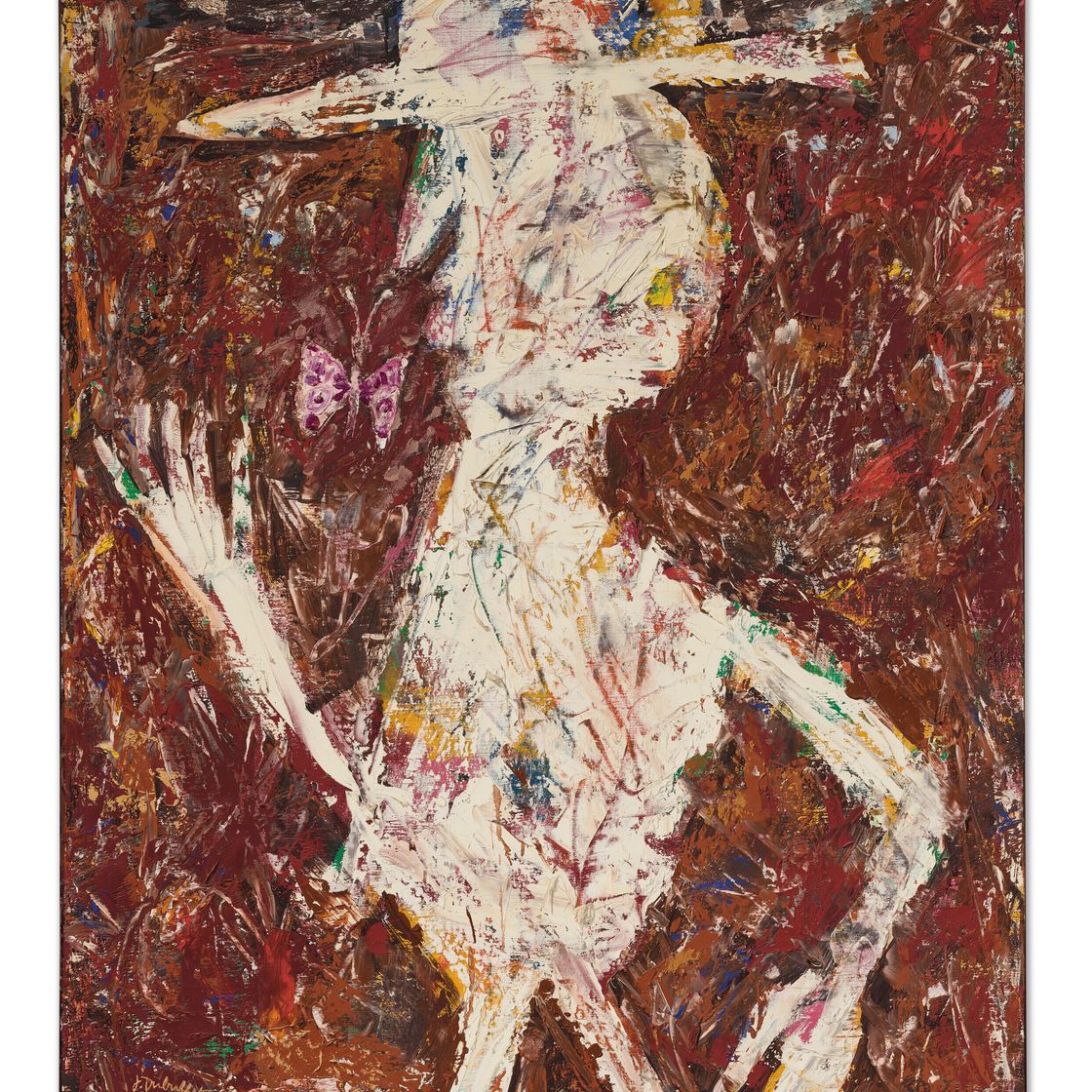 Jean Dubuffet — Человек с папильоном, изображение 1