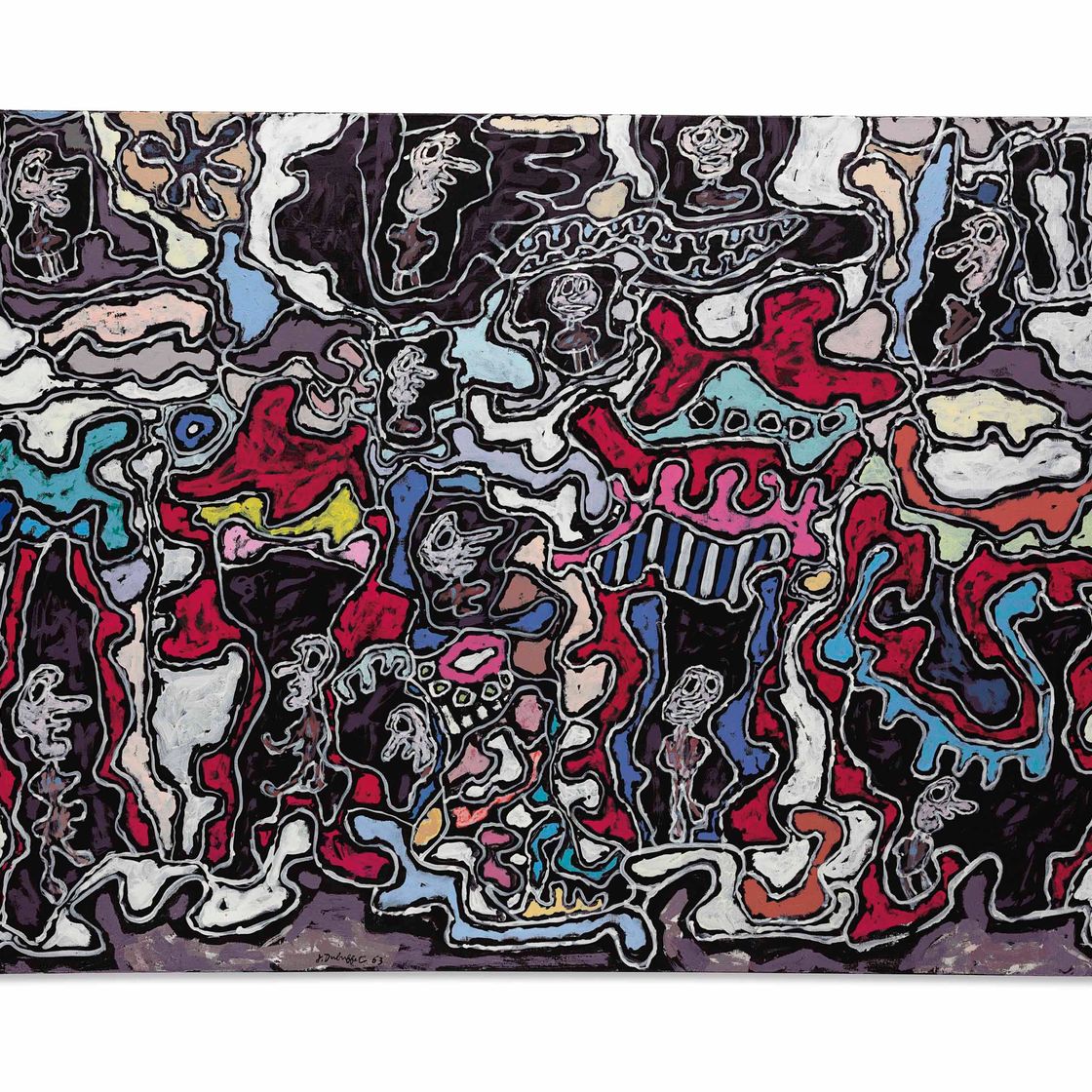 Jean Dubuffet — Улица л'Турлупе