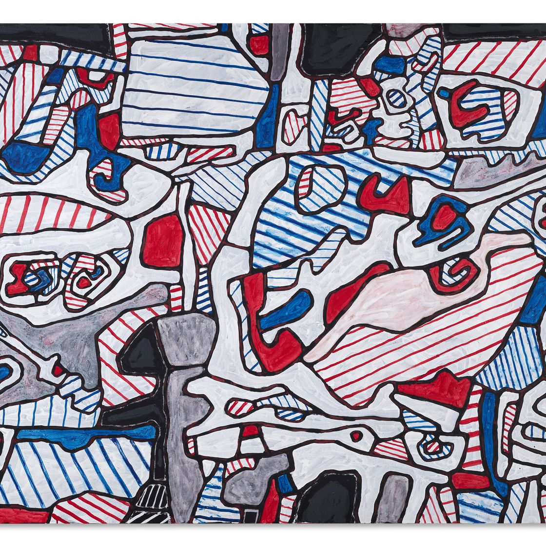 Jean Dubuffet — Домашнее задание (для стрелков на эспадоне) для тет-а-тет с Инкой и маленькими детьми, изображение 1