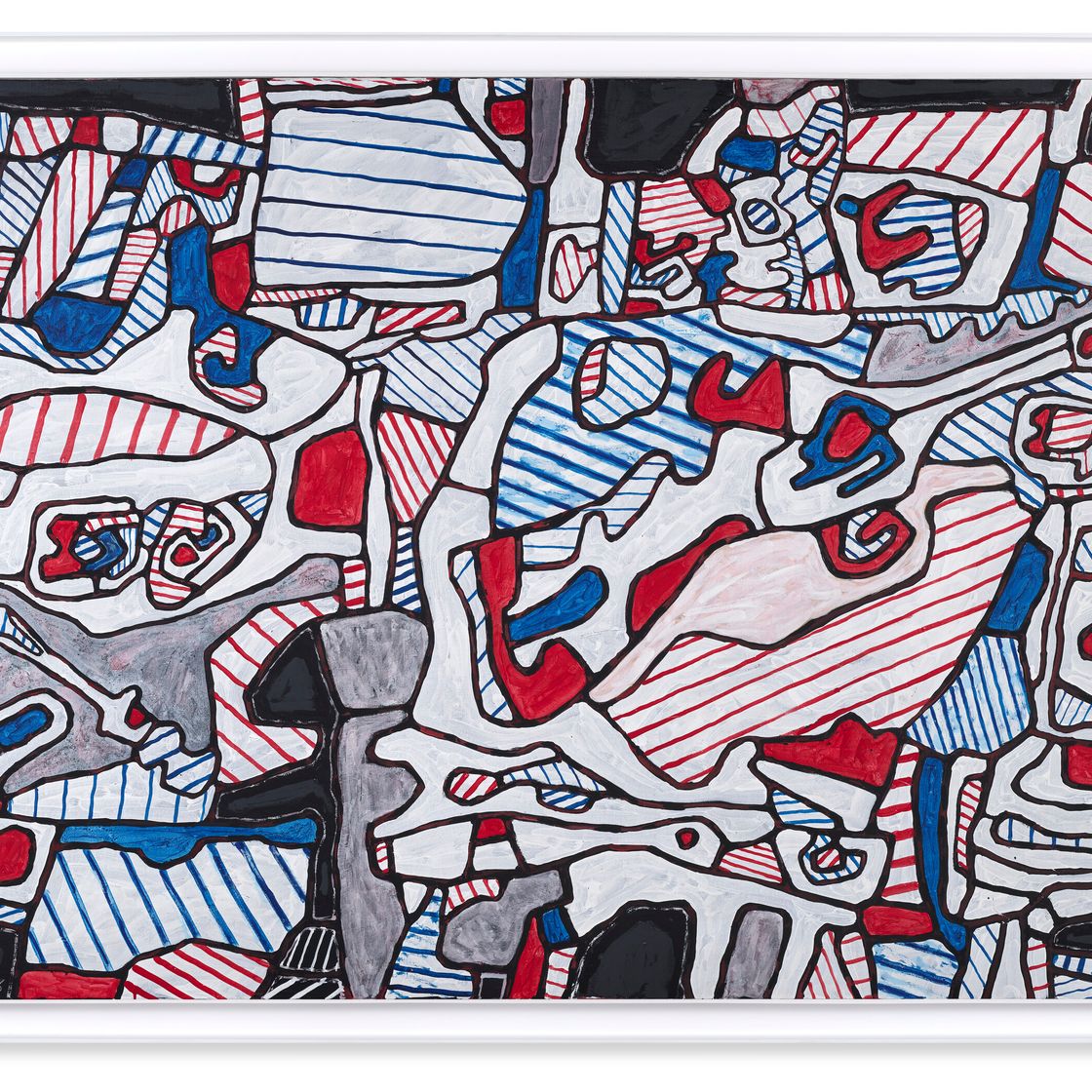 Jean Dubuffet — Домашнее задание (для стрелков на эспадоне) для тет-а-тет с Инкой и маленькими детьми, изображение 2