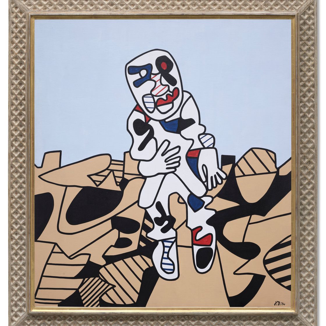 Jean Dubuffet — Марш в Кампань, изображение 2