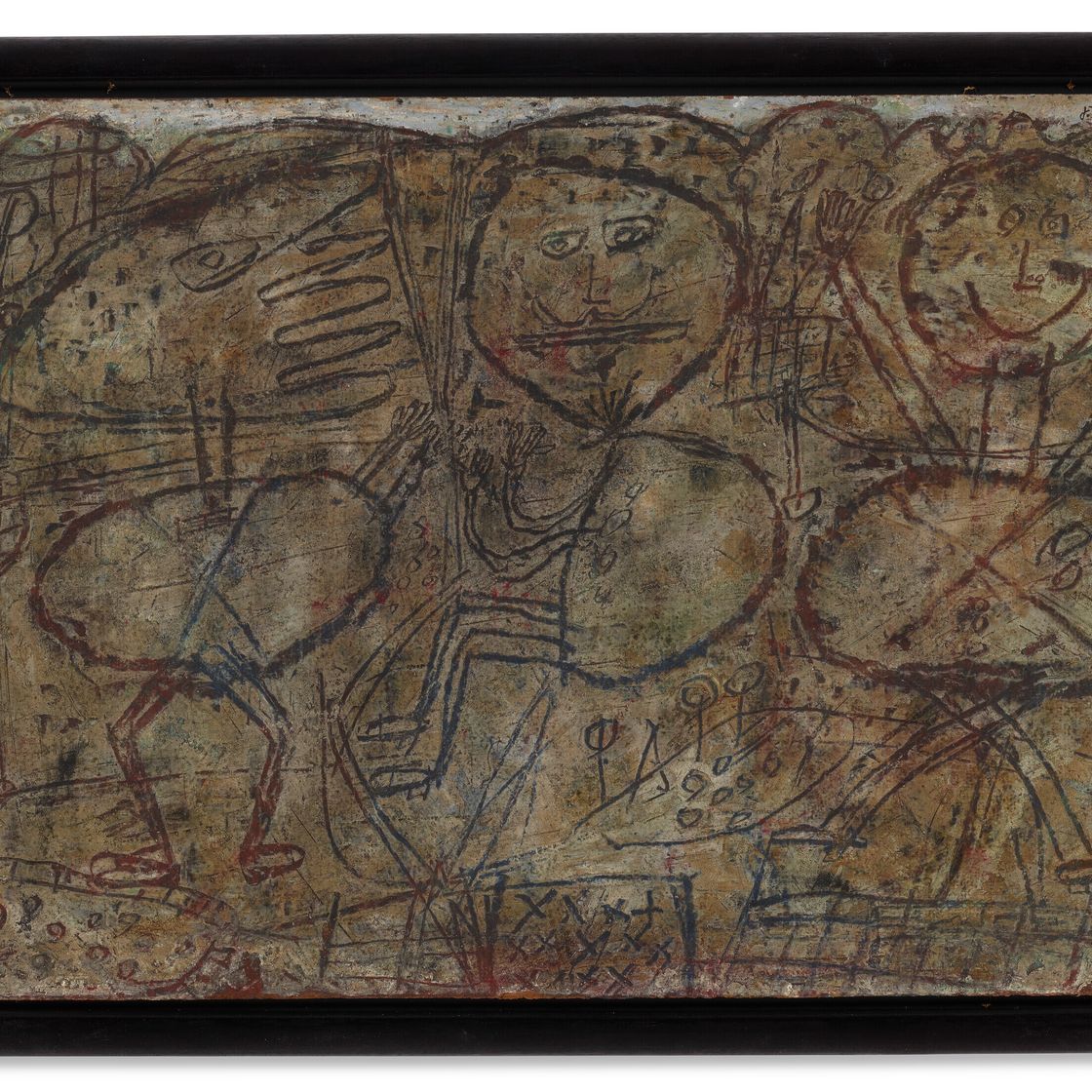 Jean Dubuffet — Оплата за три перонажа, изображение 2