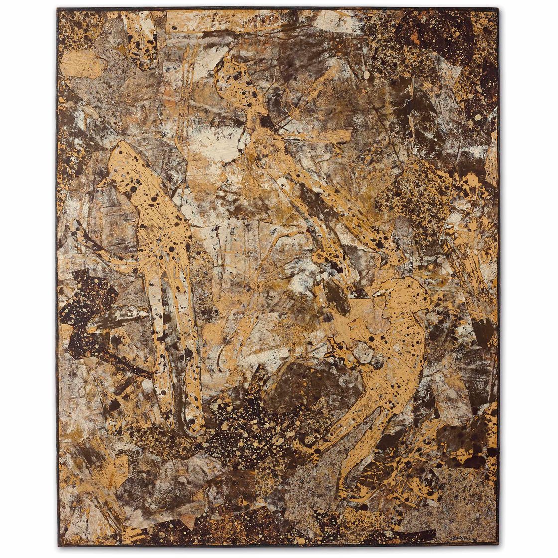 Jean Dubuffet — Трое действующих лиц из числа людей настоящего