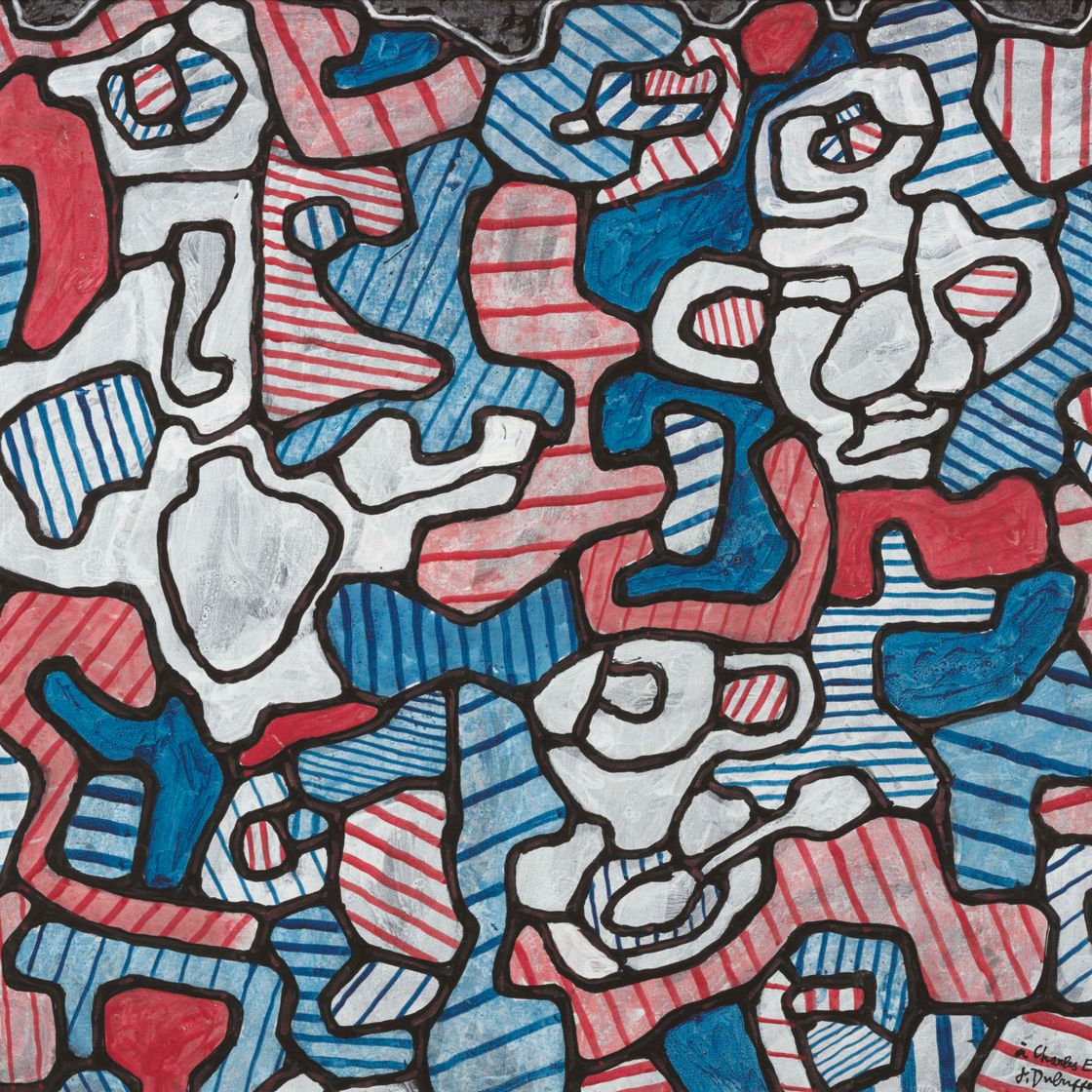 Jean Dubuffet — Кафе "Тассе и сукриер" Я