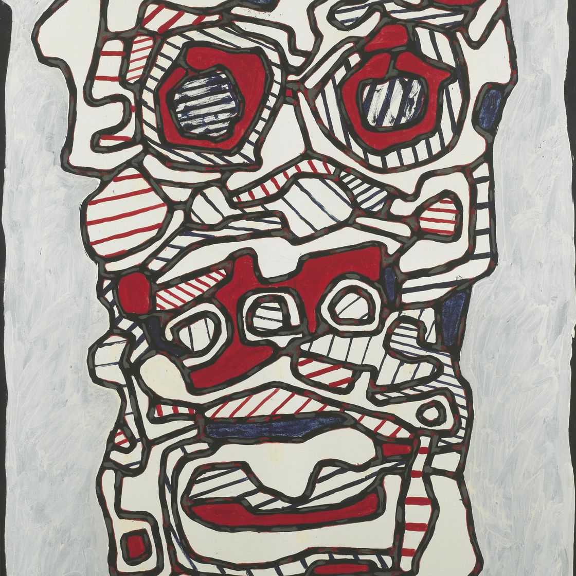 Jean Dubuffet — Решо-Четыре в одном