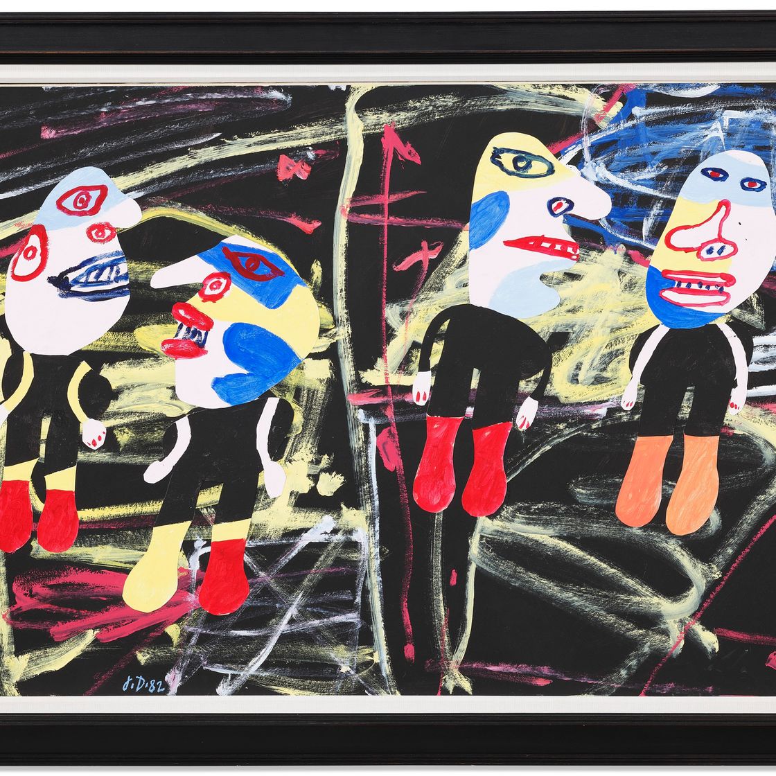 Jean Dubuffet — Неистовые коллажи, изображение 2