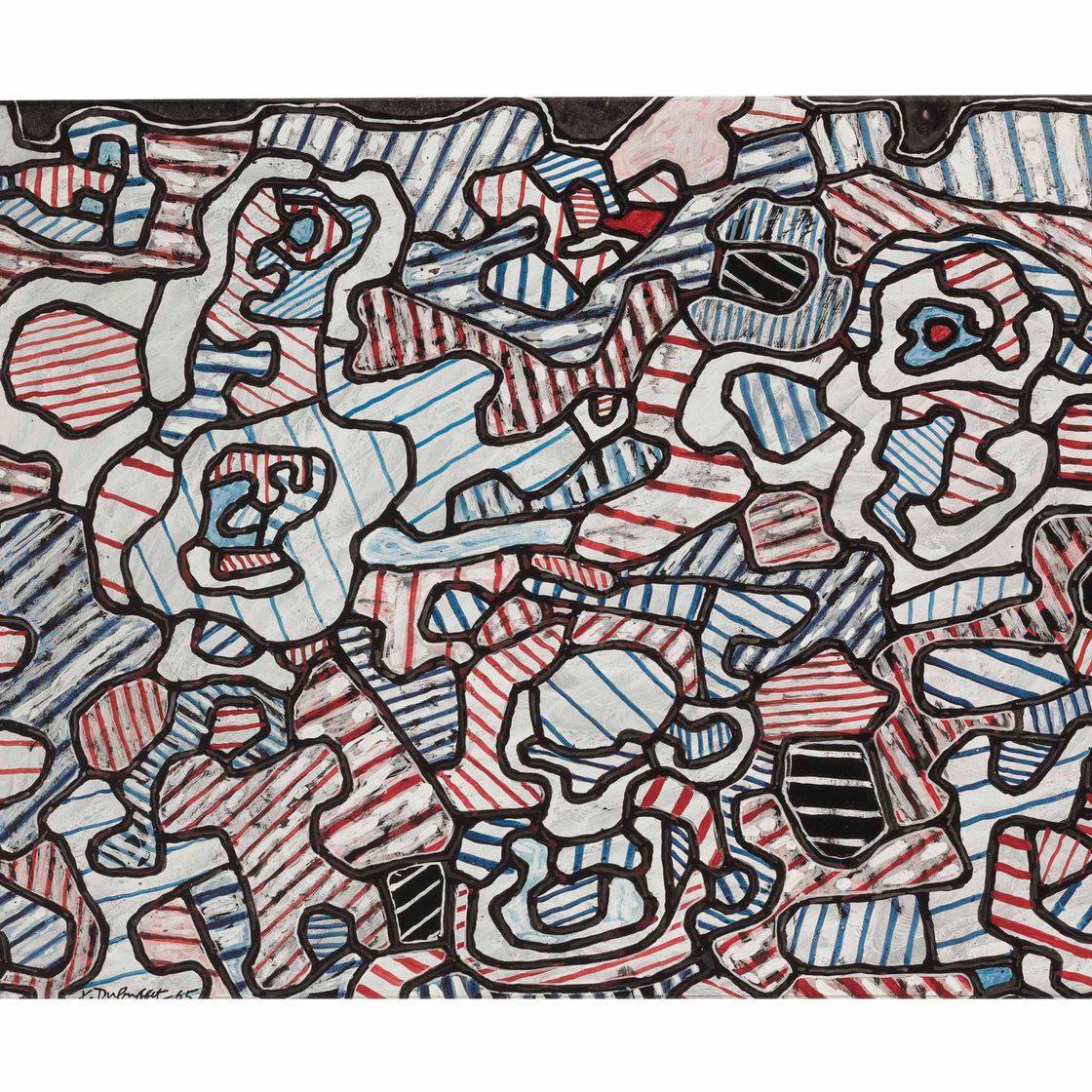 Jean Dubuffet — Кафе, тассе и соусупе, более сочное