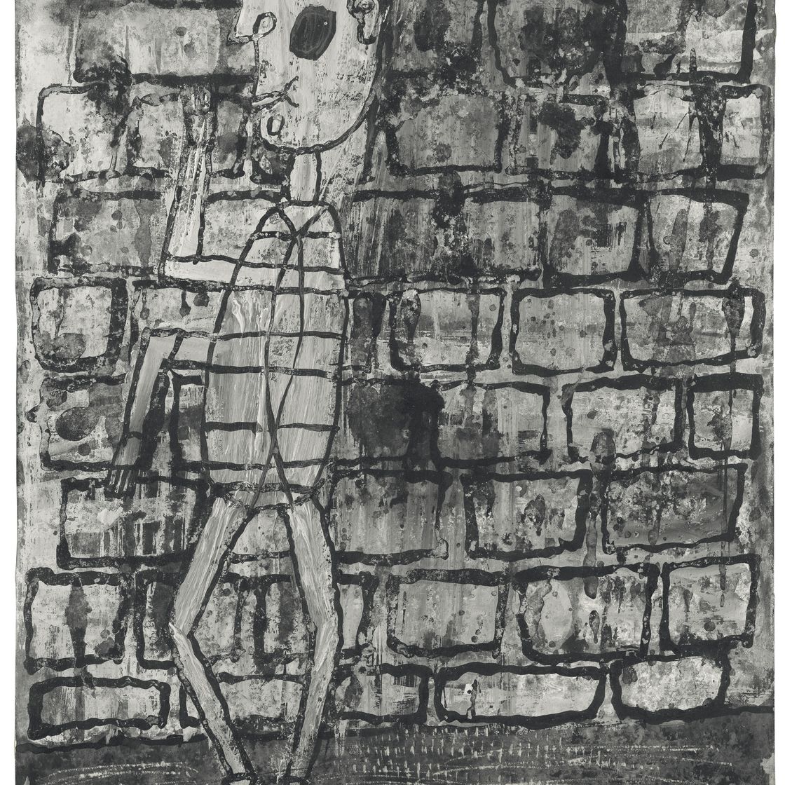 Jean Dubuffet — Танцор до утра