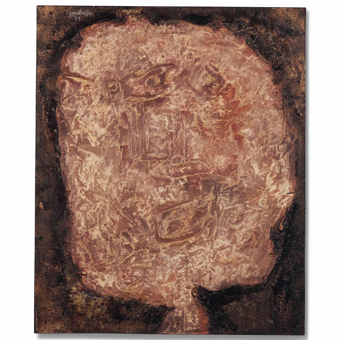 Jean Dubuffet — Вьеллар в окружении плевр