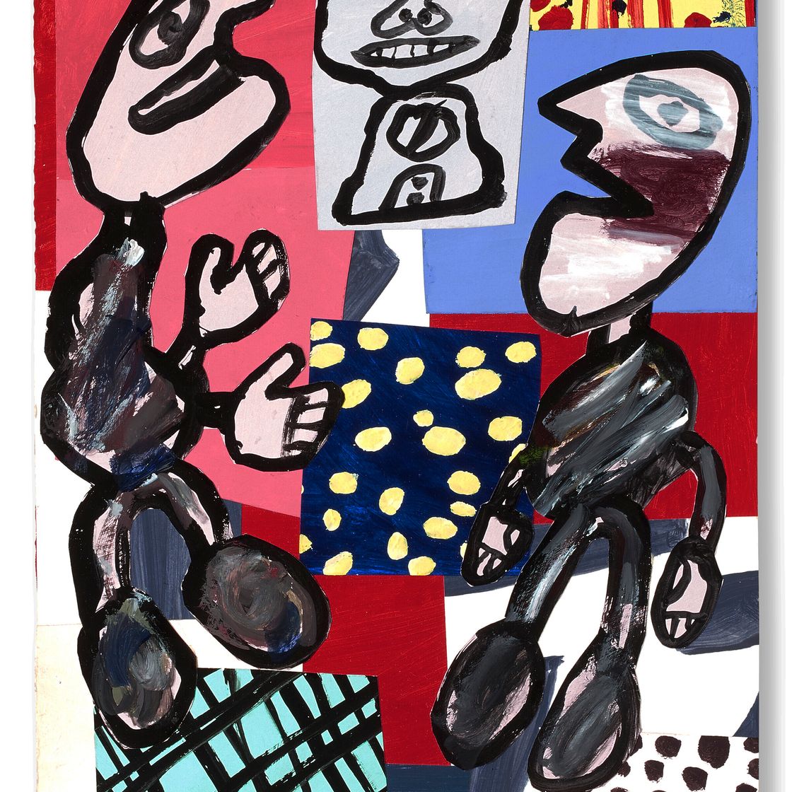 Jean Dubuffet — Последовательность действий XIV