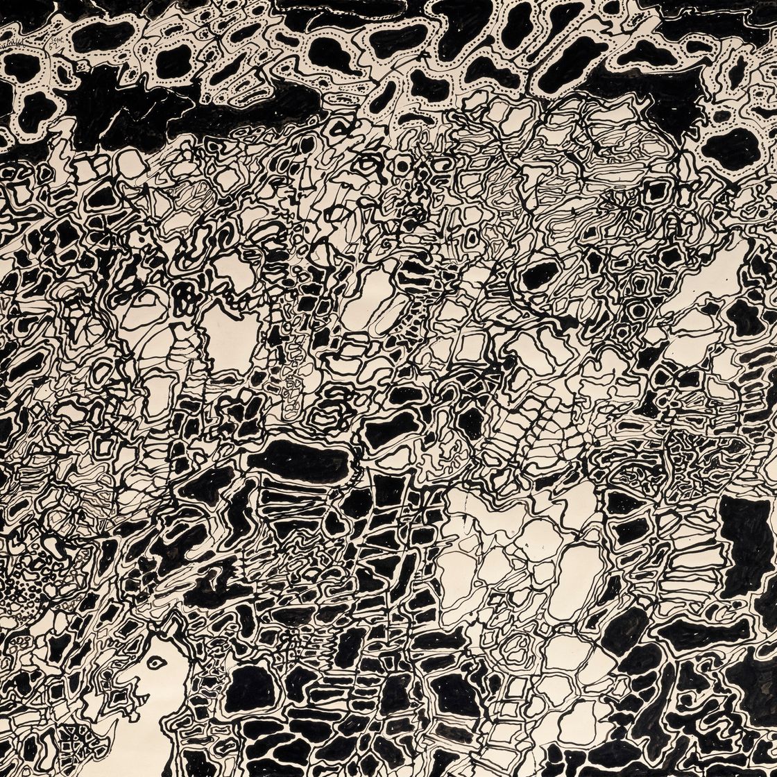 Jean Dubuffet — Радиальный метеорит, изображение 1