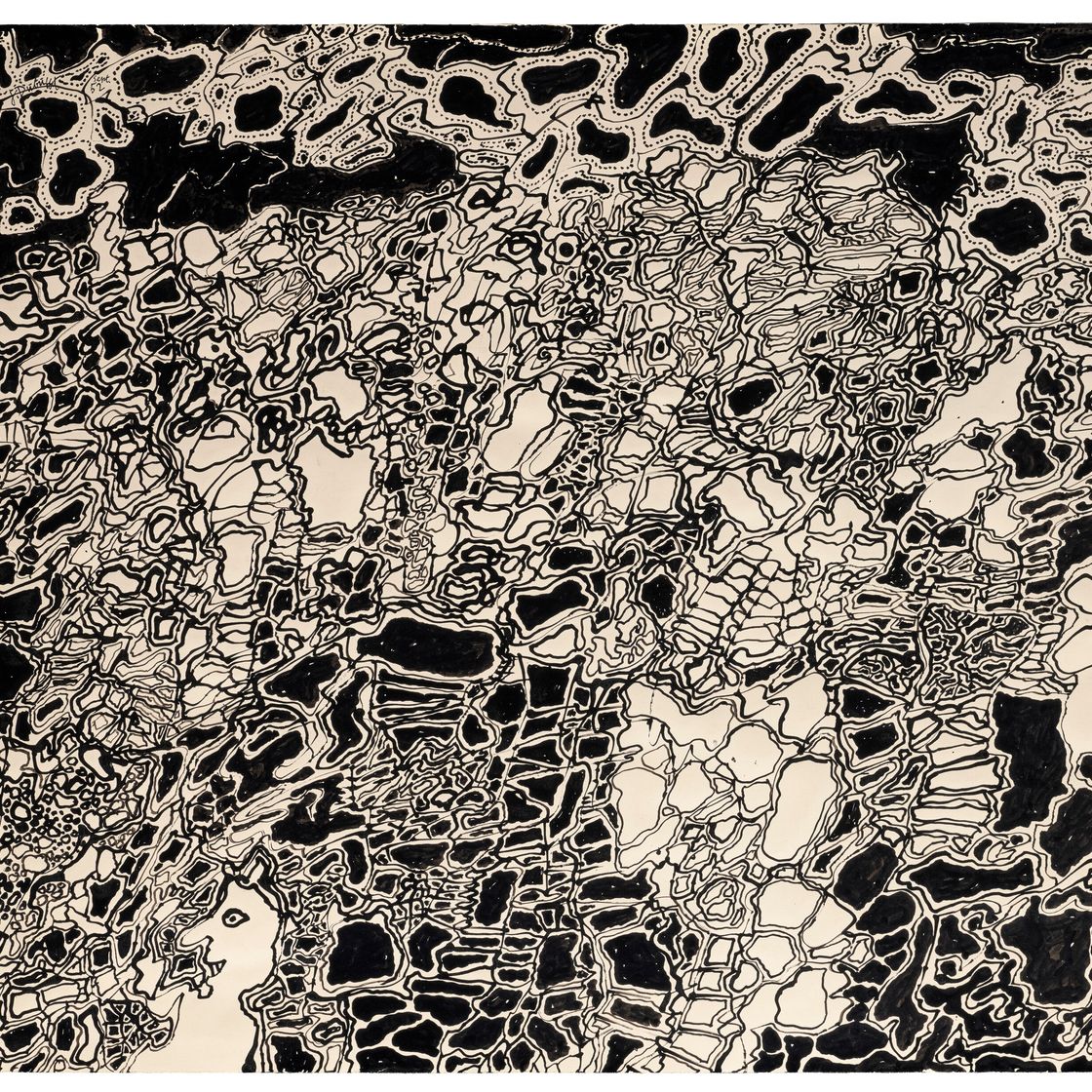 Jean Dubuffet — Радиальный метеорит, изображение 2