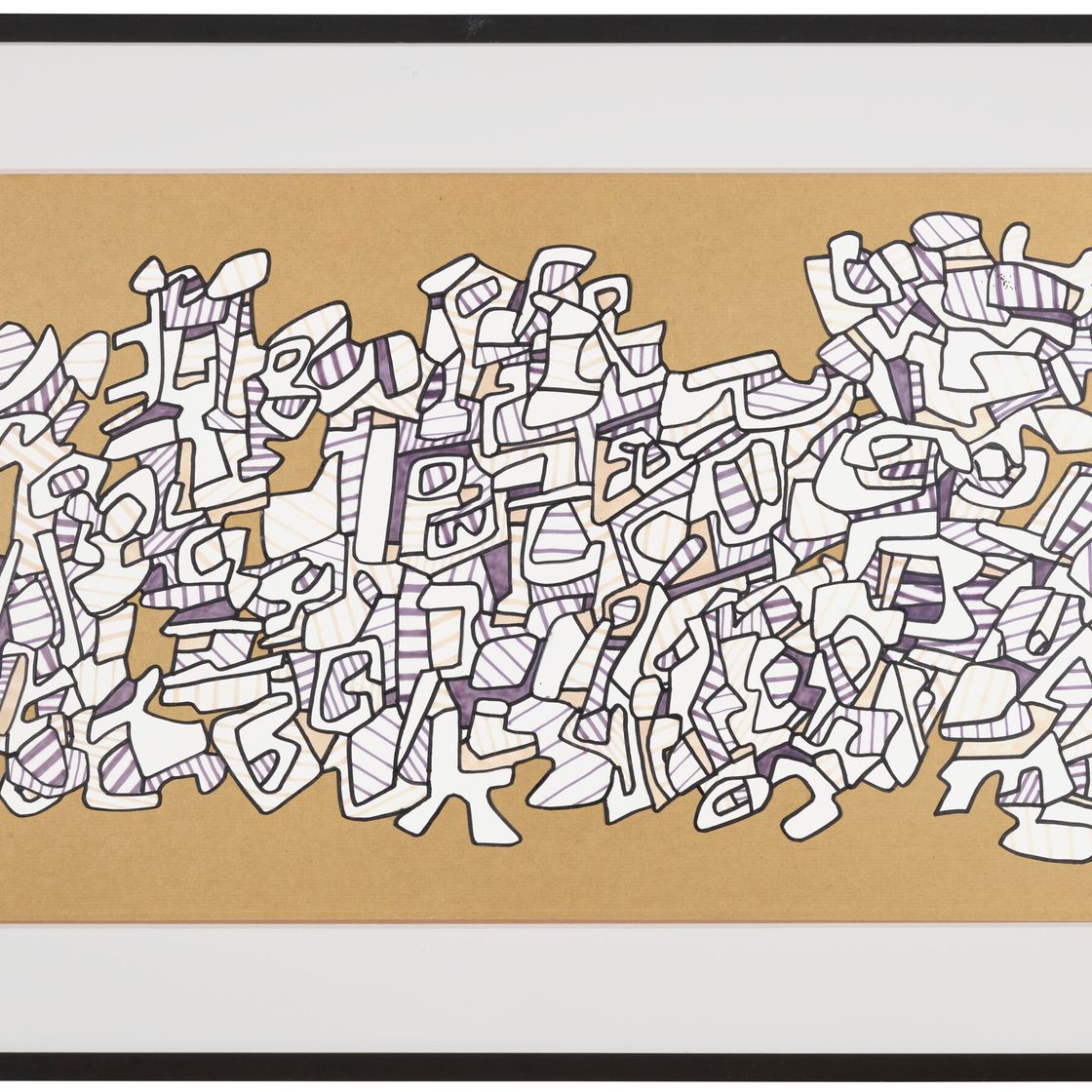 Jean Dubuffet — Полиморфизм XIII, изображение 2
