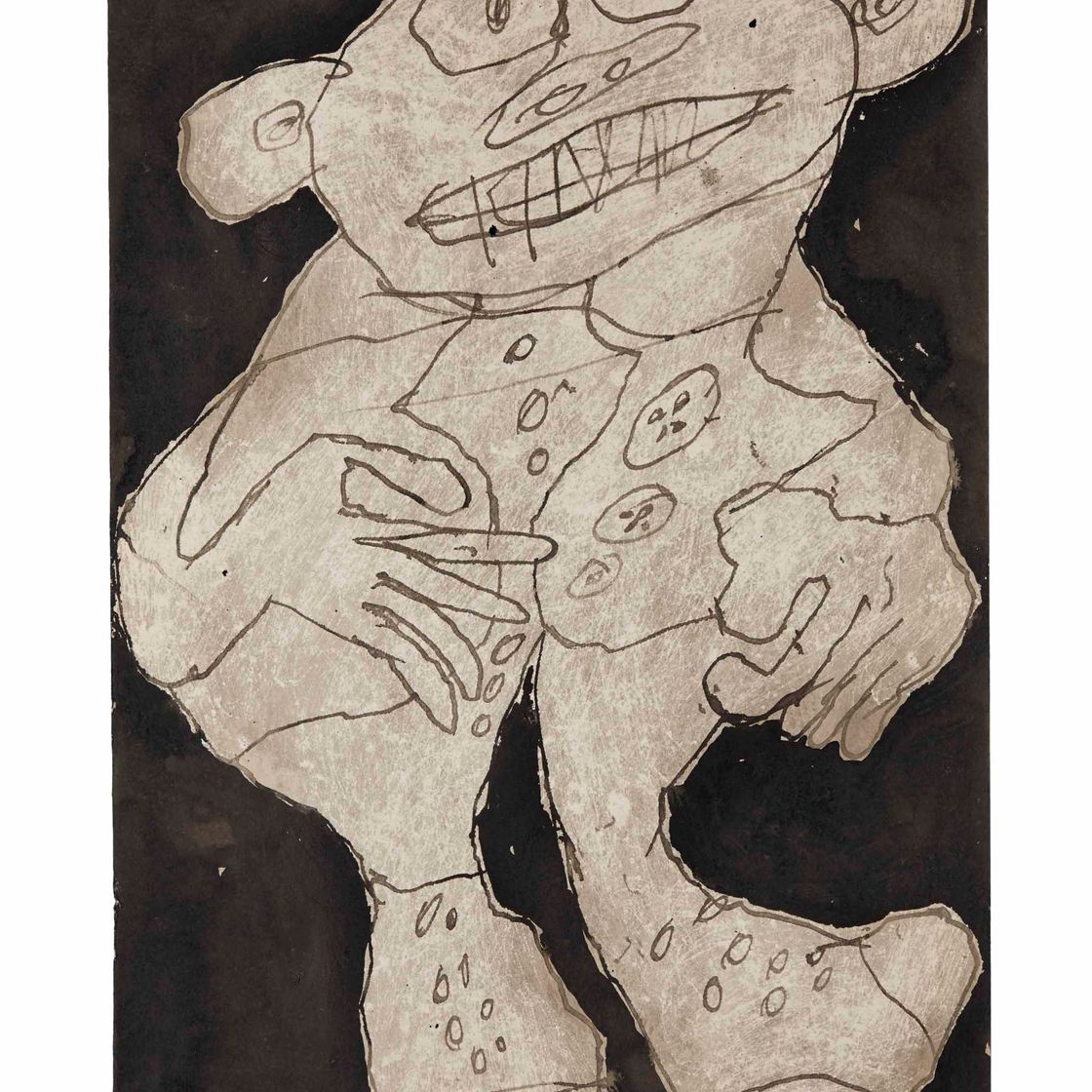 Jean Dubuffet — Аллегр (жизнерадостный)