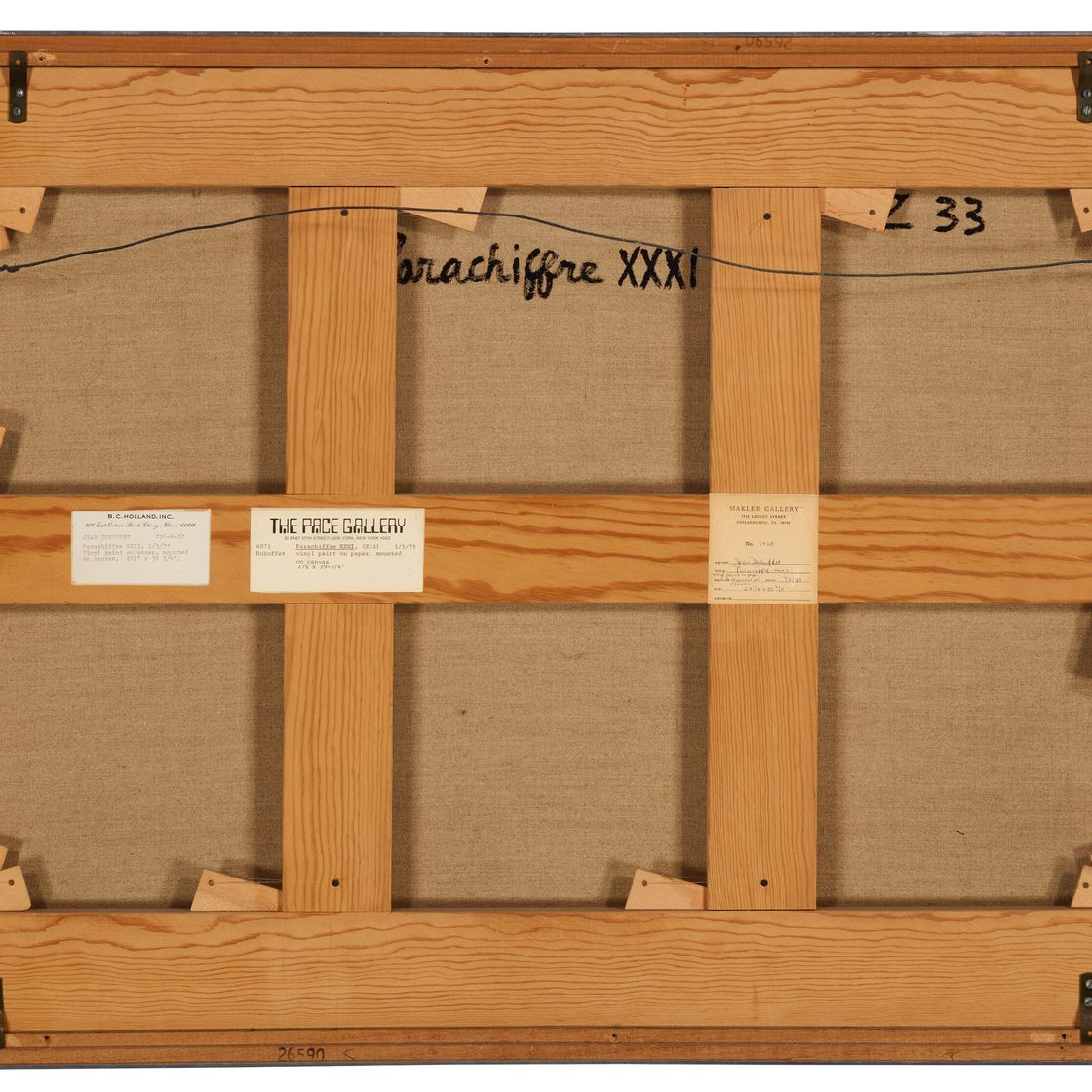 Jean Dubuffet — Парашют XXXI, изображение 2