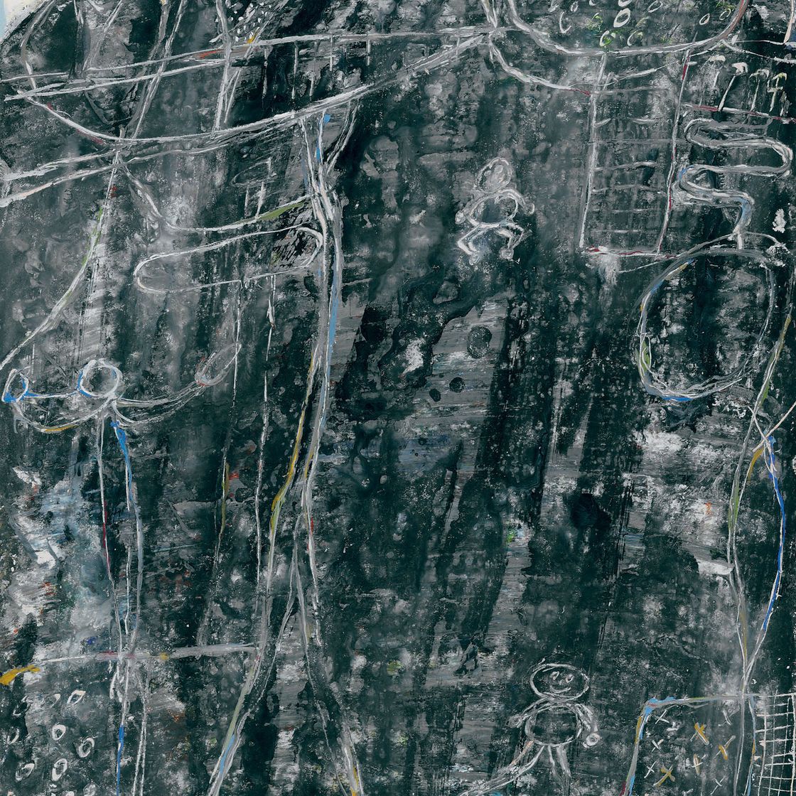 Jean Dubuffet — Оплата за проезд между деревьями и луной