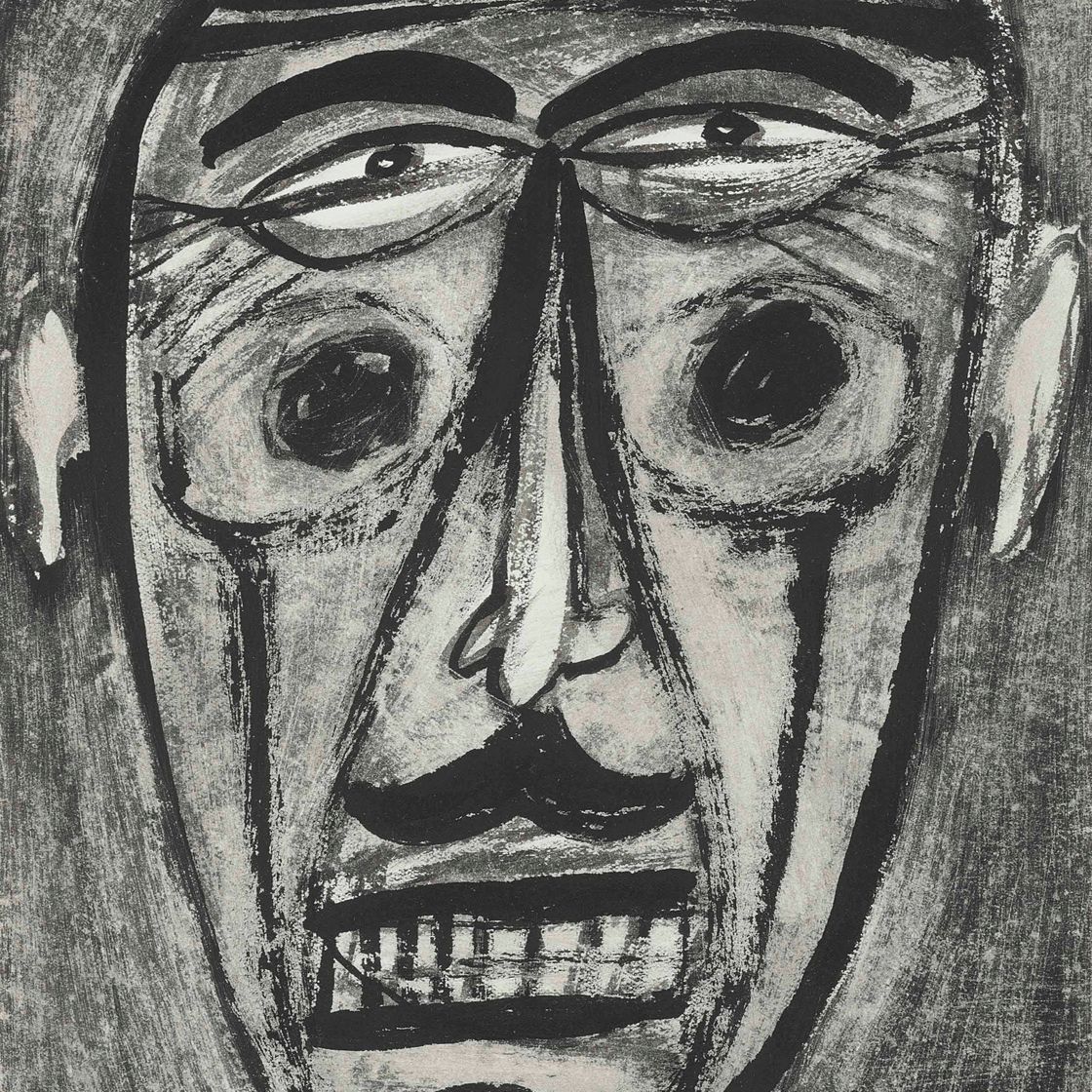 Jean Dubuffet — Человеческий портрет