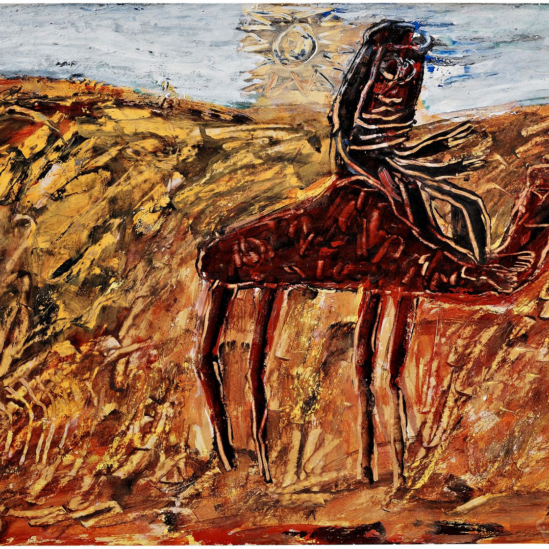 Jean Dubuffet — Араб-сюр-сон-шамо