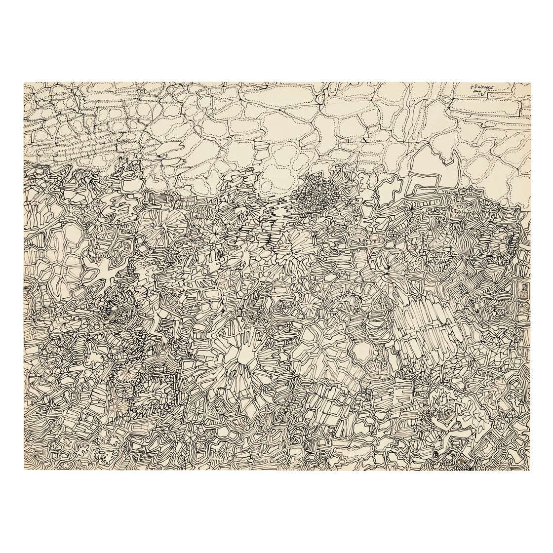 Jean Dubuffet — Оплата за двоих сотрудников
