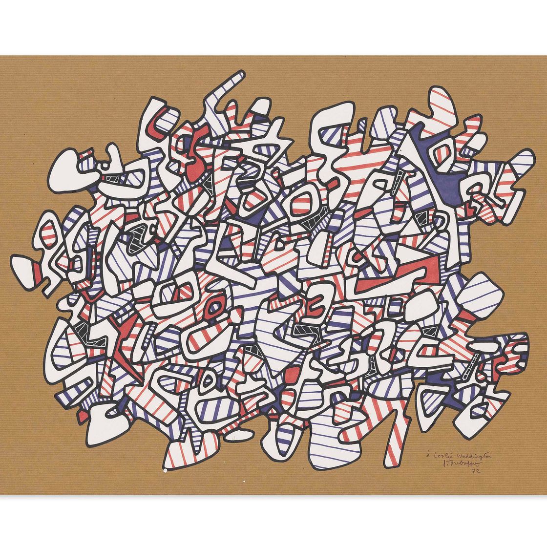Jean Dubuffet — Le Convoi (Конвой)