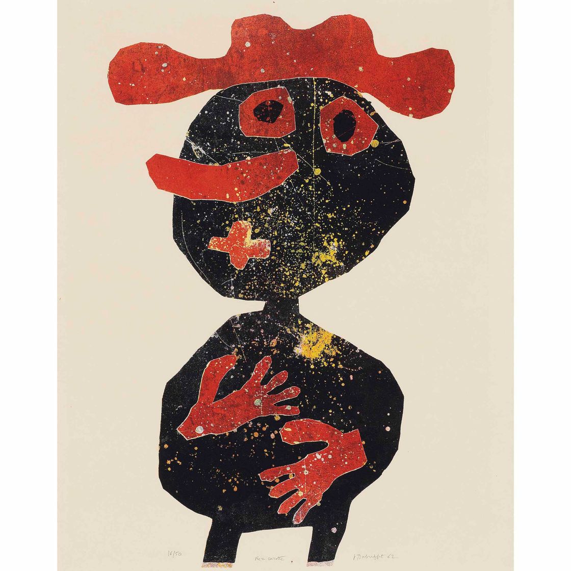 Jean Dubuffet — Нез Каротте