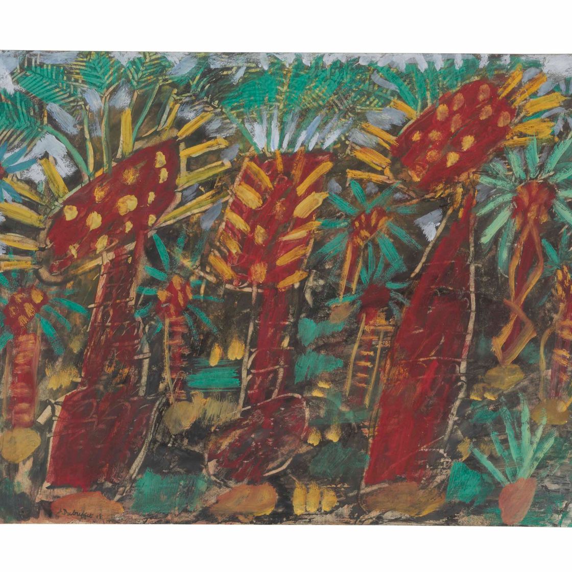 Jean Dubuffet — Пальмерайе
