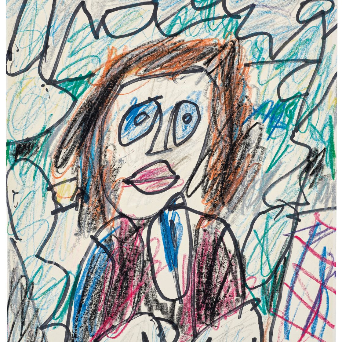 Jean Dubuffet — Женский портрет в стиле кампании, изображение 2